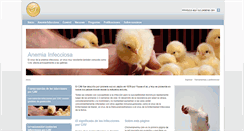 Desktop Screenshot of anemia-infecciosa.com